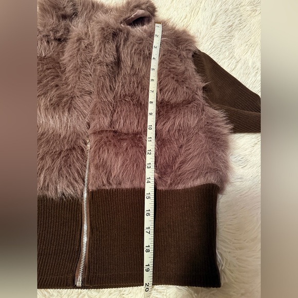 NWOT Faux Fur Streetwear Jacket - Picture 8 of 13